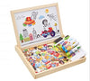 EDUCATIONAL MAGNETIC BOX (WITH WHITEBOARD & CHALKBOARD)