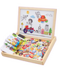 EDUCATIONAL MAGNETIC BOX (WITH WHITEBOARD & CHALKBOARD)